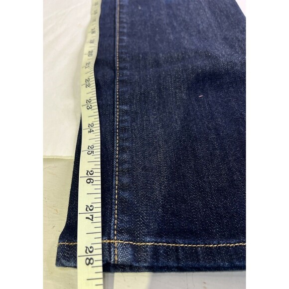 Tommy Hilfiger Dark Wash Mid-Rise Trouser Bootcut Denim Jeans Women’s Size 6S - Picture 7 of 8